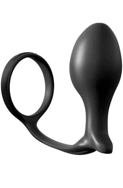 Pipedream Ass-Gasm Cockring Advanced - Analplug mit Penisring 1