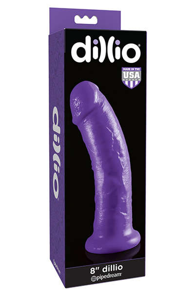 Pipedream Dillio Dildo Purple 20 cm - Dildo 2