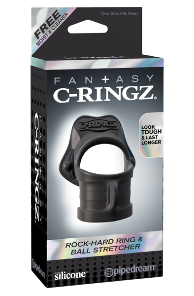 Pipedream Fantasy C-Ringz Rock Hard Ring & Ball Stretcher - Cockring 2