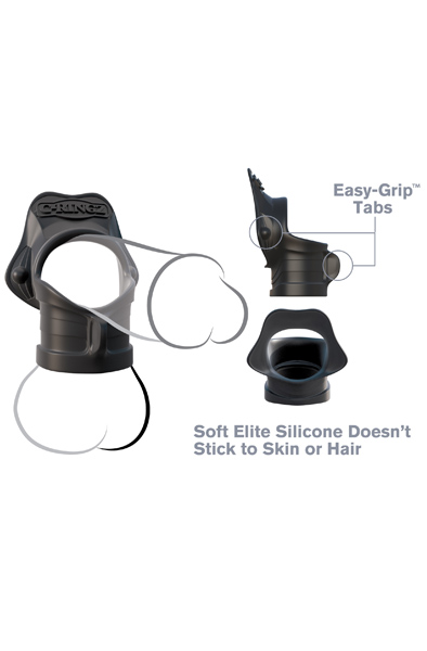 Pipedream Fantasy C-Ringz Rock Hard Ring & Ball Stretcher - Cockring 3