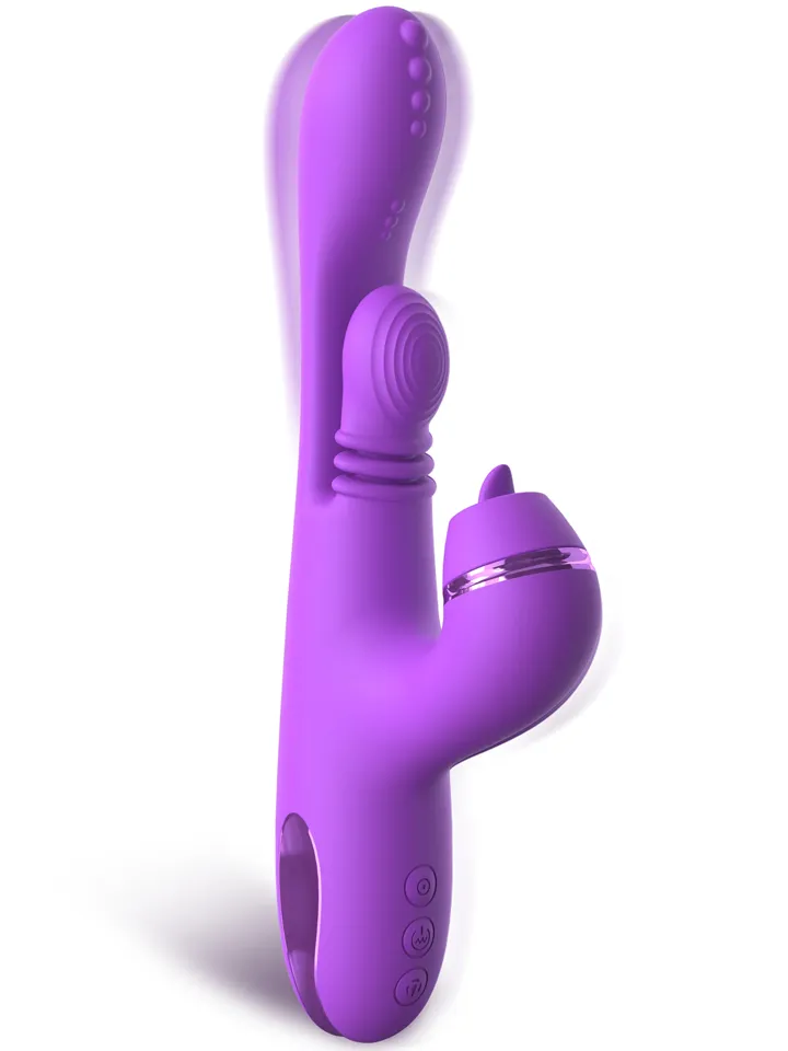 Pipedream Fantasy For Her Intimotion Pulse Pro - Rabbit vibrator with rotating tongue 3