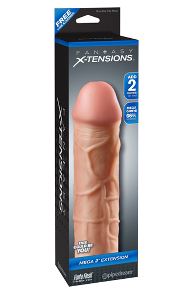 Pipedream Fantasy X-tensions Mega 2 Extension - Penisverlängerung/Penishülle 3
