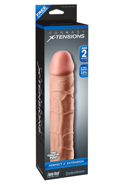 Pipedream Fantasy X-tensions Perfect 2 Extension - Penisverlängerung/Penishülle 3