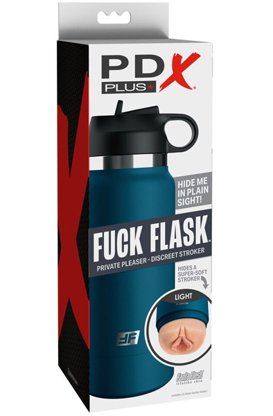 Pipedream Fuck Flask Private Pleaser Flesh - Masturbator 5