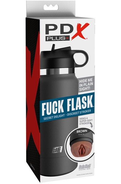 Pipedream Fuck Flask Secret Delight Brown - Masturbator 5