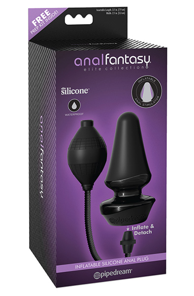 Pipedream Inflatable Silicone Butt Plug - Aufblasbarer Analplug 2