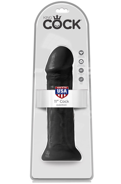 Pipedream King Cock Black 28 cm - Dildo 3