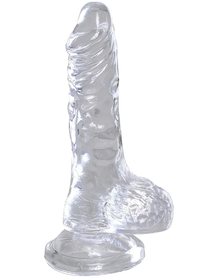 Pipedream King Cock Clear 10 cm - Small dildo 1