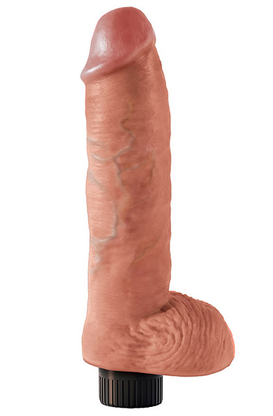 Pipedream King Cock Vibrating 25,5 cm - Vibrierender Dildo 1