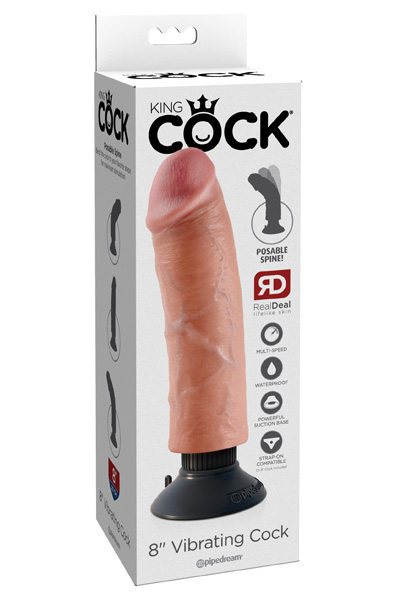 Pipedream King Cock Vibrating Cock 25 cm - Vibrierender Dildo 2
