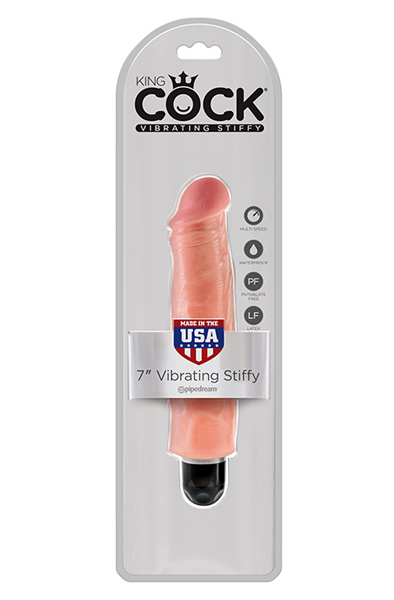 Pipedream King Cock Vibrating Stiffy 21,5 cm - Vibrating dildo 3