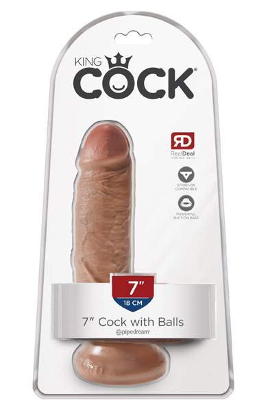 Pipedream King Cock with Balls 18 cm - Dildo 2