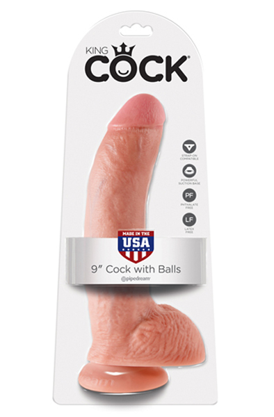 Pipedream King Cock With Balls 23 cm - Dildo 3