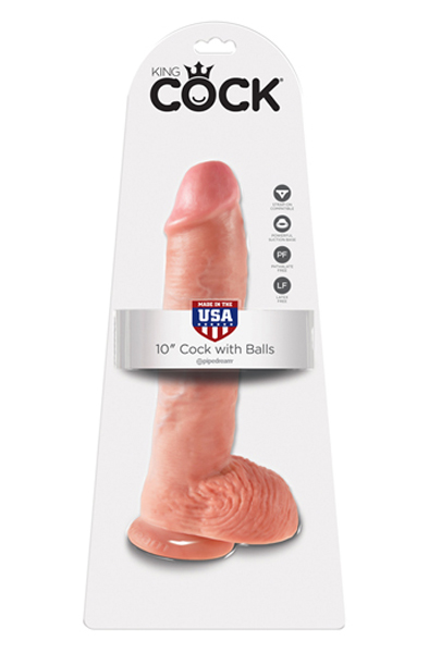 Pipedream King Cock with Balls 25 cm - XL Dildo 3