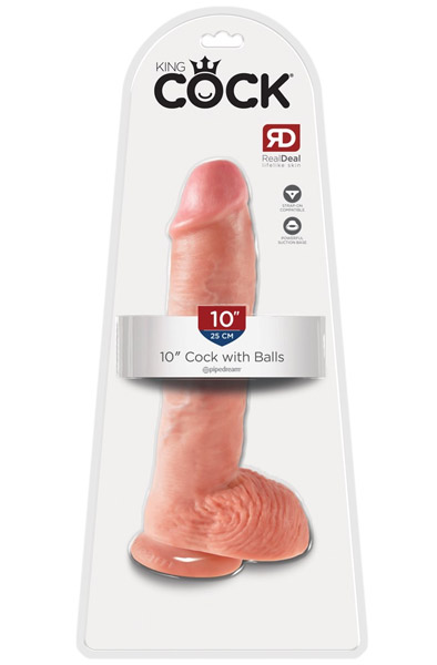 Pipedream King Cock with Balls 25 cm - XL Dildo 4