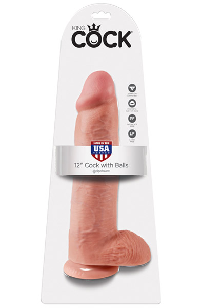 Pipedream King Cock With Balls 30,5 cm - XL Dildo 5