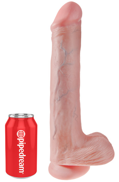 Pipedream King Cock with Balls 33 cm - XL Dildo 2
