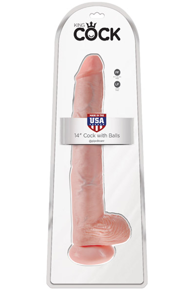 Pipedream King Cock With Balls 35 cm - XL Dildo 6
