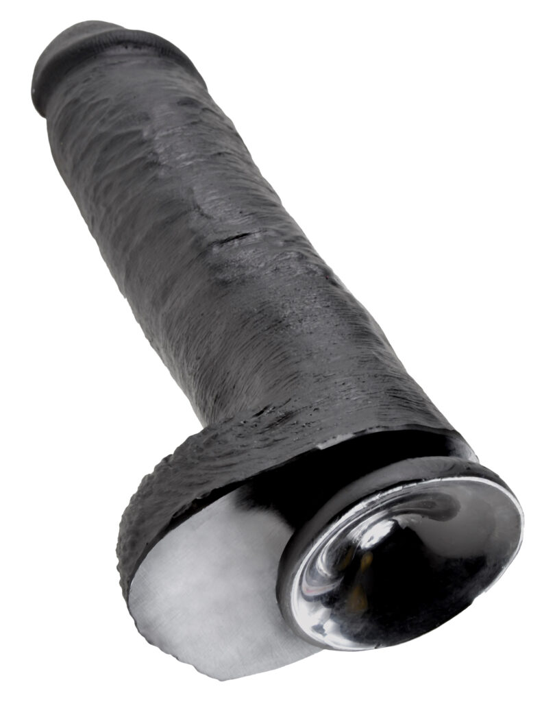 Pipedream King Cock With Balls Black 28 cm - XL Dildo 2