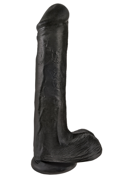 Pipedream King Cock with Balls Black 33cm - XL Dildo 1