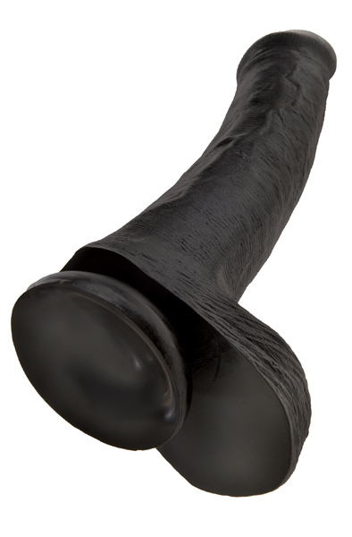 Pipedream King Cock with Balls Black 33cm - XL Dildo 2