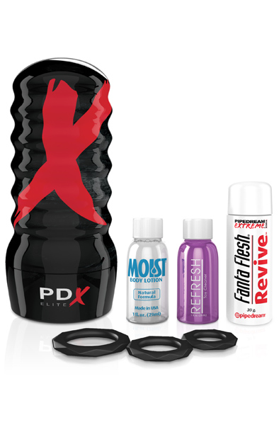 Pipedream PDX Elite Air-Tight Oral Stroker - Vagina-Masturbator 2