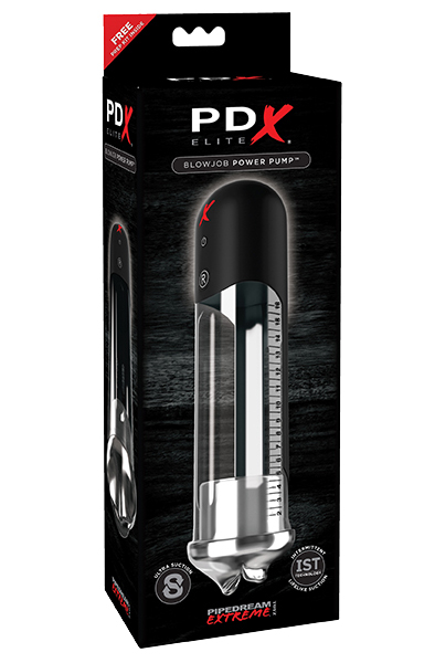 Pipedream PDX Elite Blowjob Power Pump - Elektrische Penispumpe 2