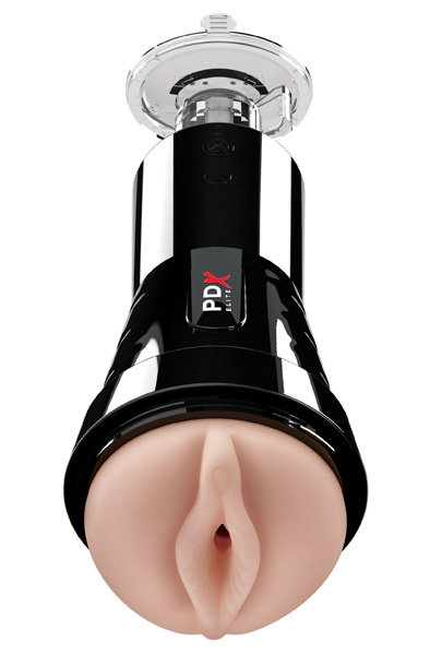 Pipedream PDX Elite Cock Compressor Vibrating Stroker - Vibrations-Masturbator 1