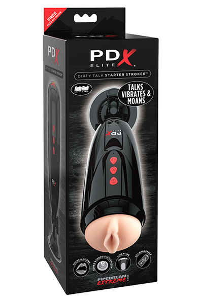 Pipedream PDX Elite Dirty Talk Starter Stroker - Masturbator 2