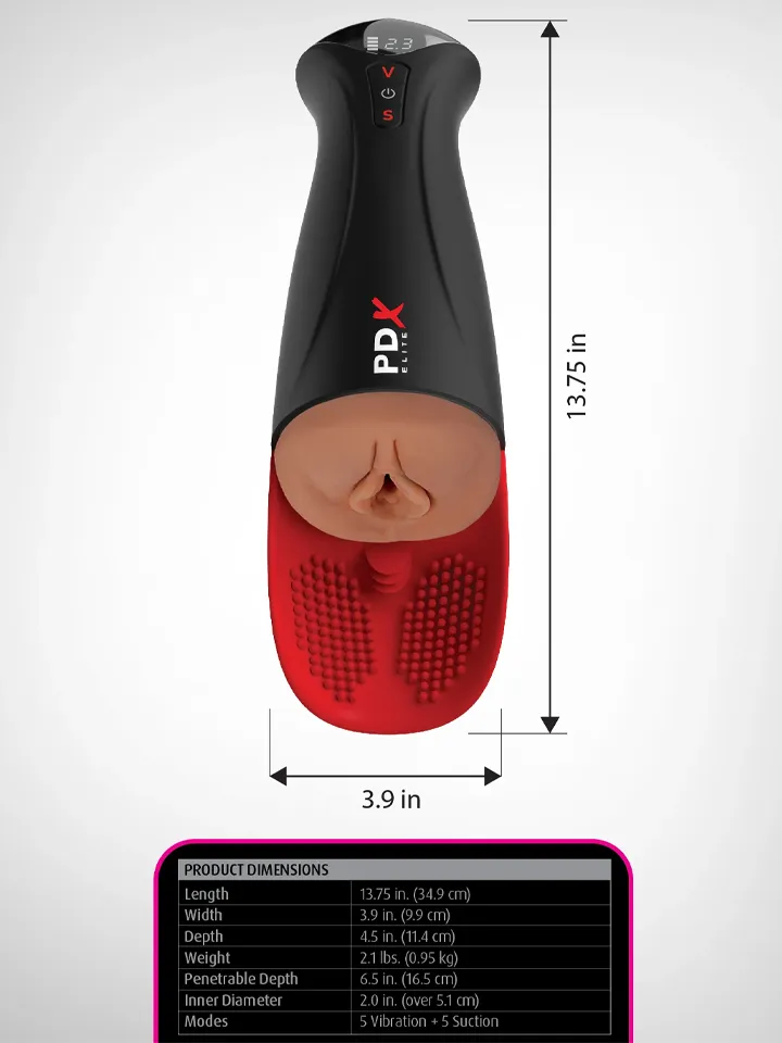 Pipedream PDX Elite Fuck-O-Matic Pro XL Brown - Automatic masturbator 3 [full]