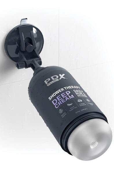 Pipedream PDX Shower Therapy Deep Cream - Stroker 1