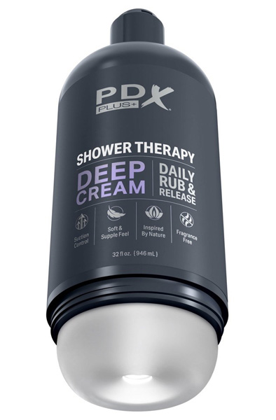 Pipedream PDX Shower Therapy Deep Cream - Stroker 2