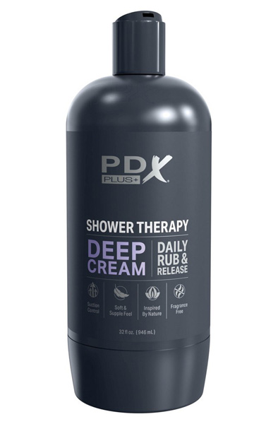 Pipedream PDX Shower Therapy Deep Cream - Stroker 3