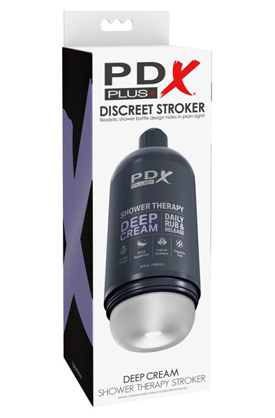 Pipedream PDX Shower Therapy Deep Cream - Stroker 6