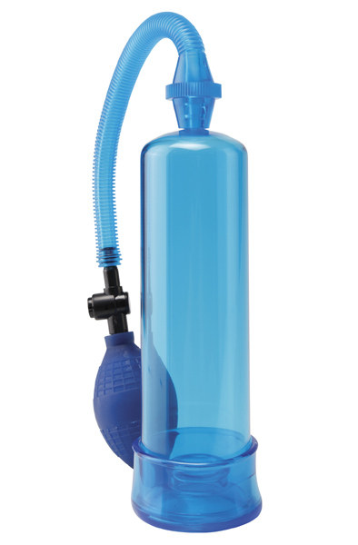 Pipedream Pump Worx Beginner's Power Pump Blue - Penispumpe 1