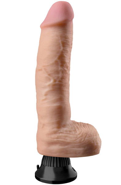 Pipedream Real Feel Deluxe 9 24 cm - Vibrierender Dildo 1