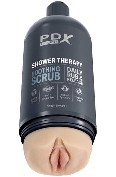 Pipedream Shower Therapy Soothing Scrub - Vagina-Masturbator 2