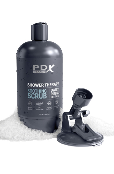 Pipedream Shower Therapy Soothing Scrub - Vagina-Masturbator 4