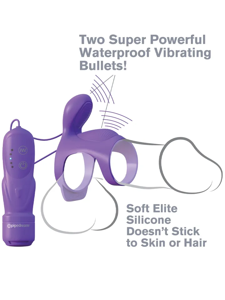 Pipedream Ultimate Couples Cage - Vibrating cock ring 1