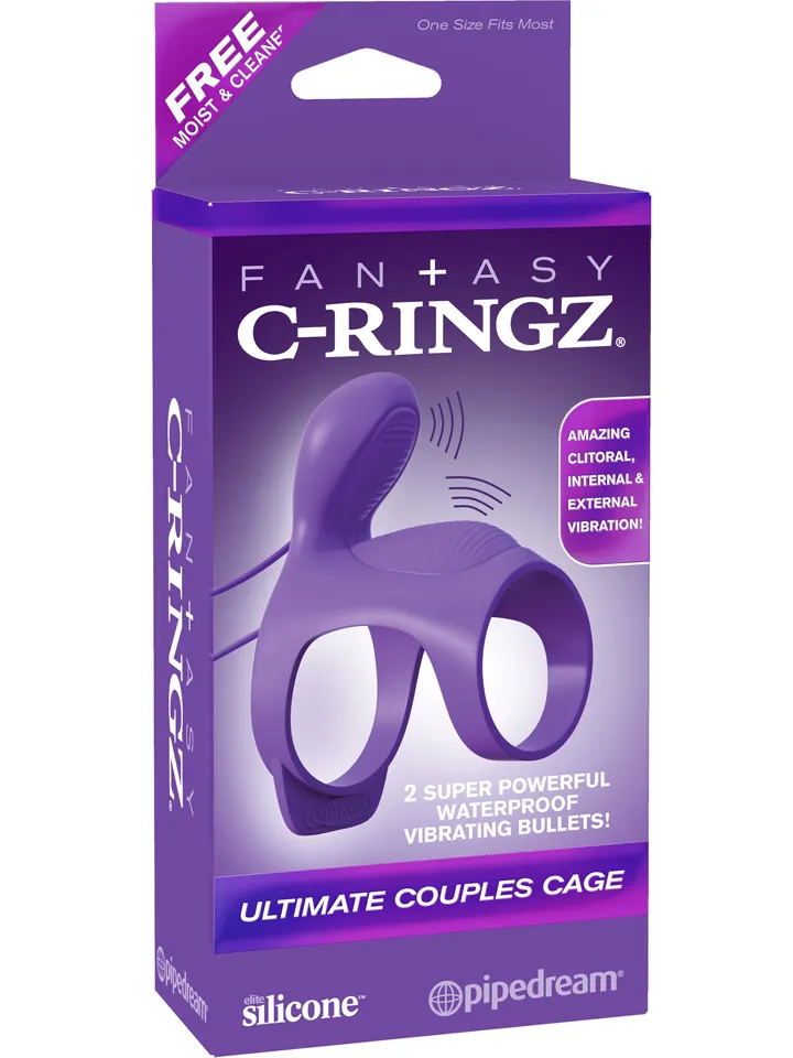 Pipedream Ultimate Couples Cage - Vibrating cock ring 3