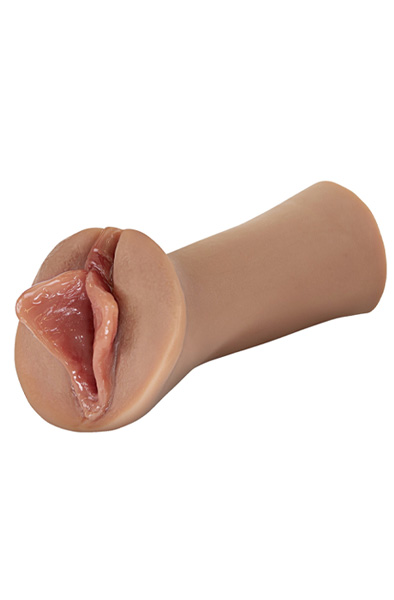Pipedream Wet Pussies Luscious Lips Tan - Vagina-Masturbator 2