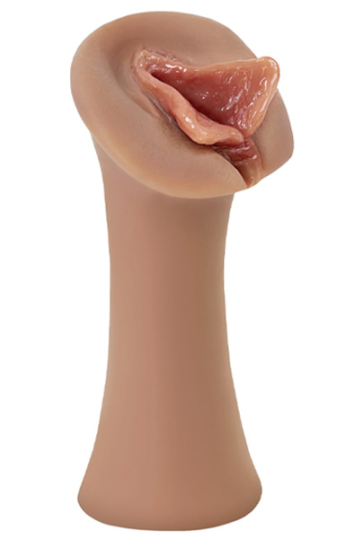 Pipedream Wet Pussies Luscious Lips Tan - Vagina-Masturbator 3