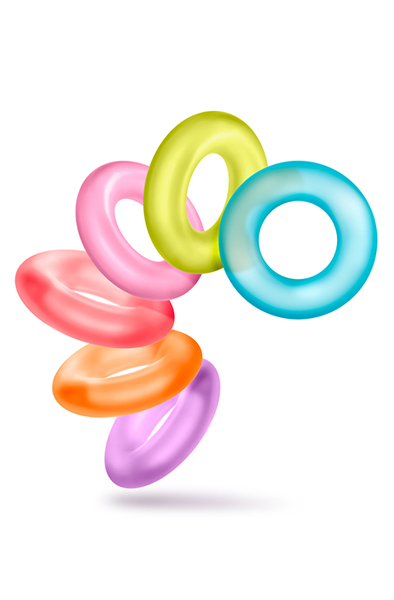 Play With Me King Of The Ring 6-pack - Cockring-Set 1