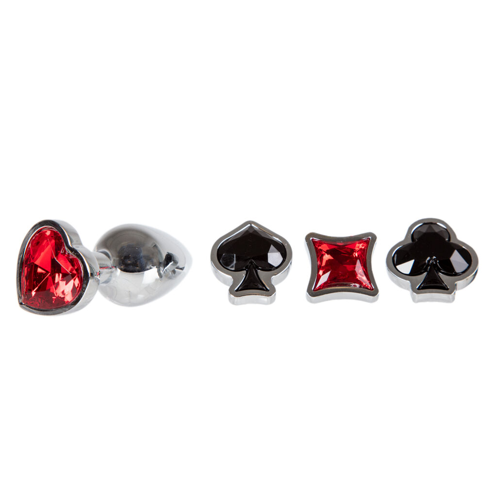 Playing Cards Buttplug Set - Analplug 1