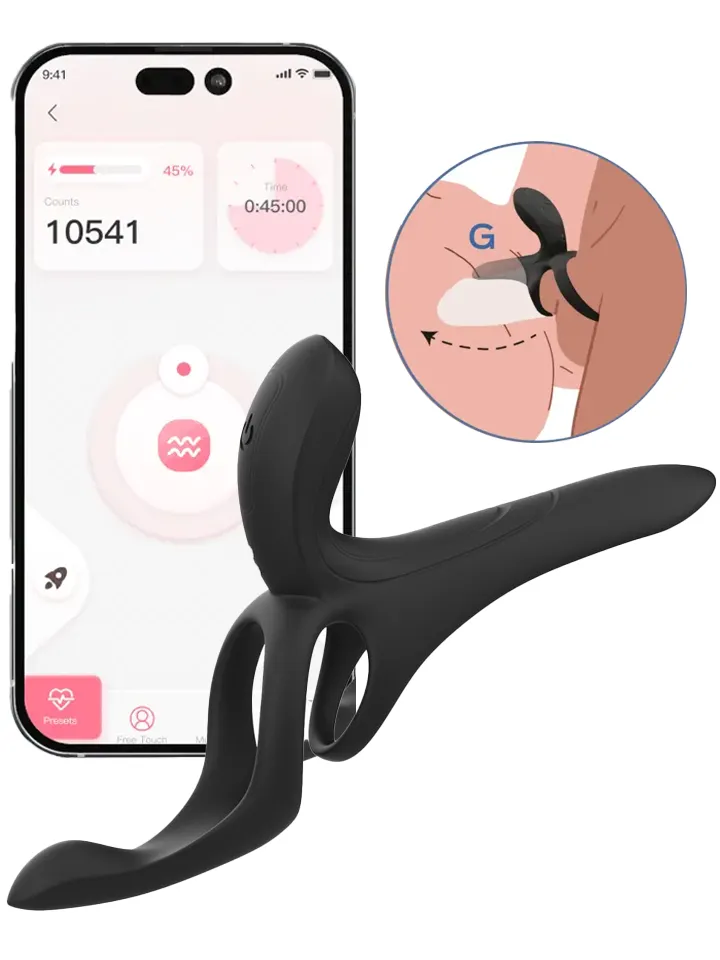 Pleasure Pivot App-Controlled Couples Vibrator - App-controlled couples vibrator 1