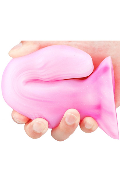 Plug Alivax Pink-White 18 cm - Drachen-Dildo 3