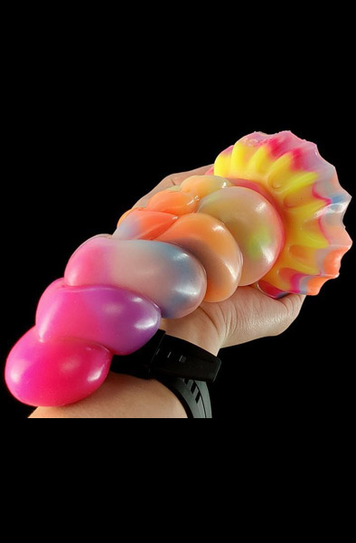 Plug Skarix Glow-in-The-Dark 17 cm - Drachen-Dildo 4