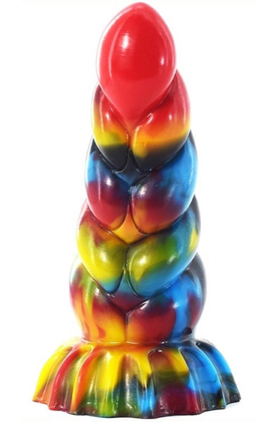Plug Skarix Multicolour 17 cm - Drachen-Dildo 2