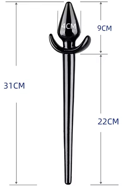 Plug Tail ZooTail Black 31 cm - Analplug in Tierform 3