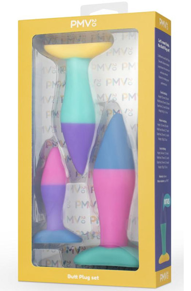 PMV20 Koda Butt Plug Set - Analplug Set 3